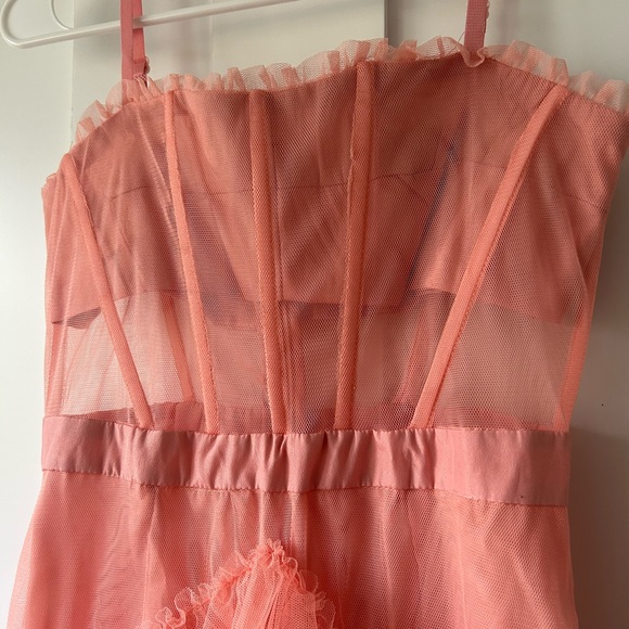 NWOT Z Crave DIDA Tulle Prom Formal Dress in Pink - Size Small - Picture 12 of 13